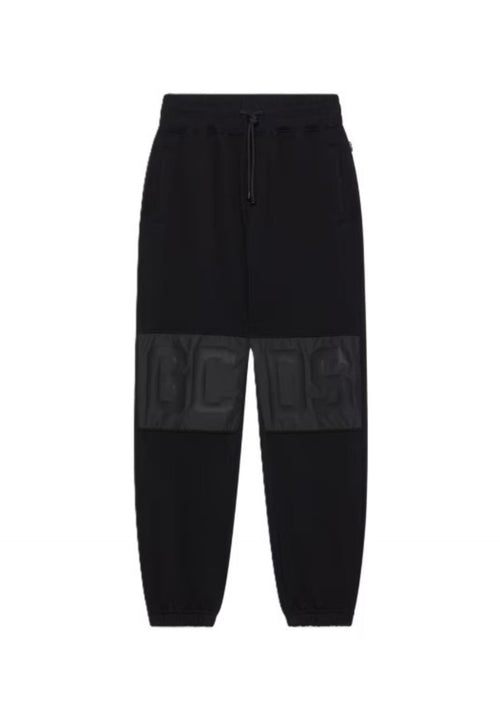 GCDS PANTALONE BAND LOGO NYLON SWEATPANTS da uomo