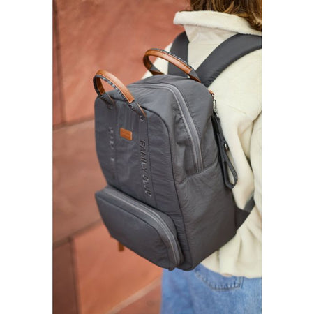 Zaino fasciatoio Childhome Family Club Grigio Antracite