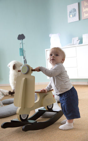Scooter a Dondolo Childhome Panna