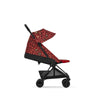 Passeggino Cybex Platinum Coya Rockstar - Rosenrot Red-Dark Red