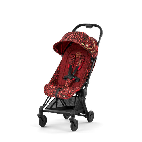 Passeggino Cybex Platinum Coya Rockstar - Rosenrot Red-Dark Red