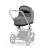 Trio Cybex Platinum Priam 4 Telaio Chrome Brown-Cloud T I-SIZE Plus-Mirage Grey