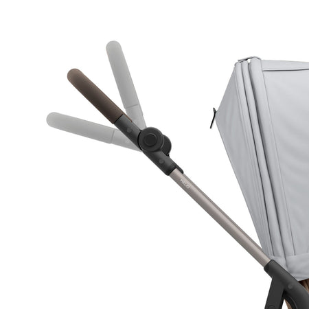 Passeggino Cybex Gold Melio Tpe e Manico Pelle-Fog Grey