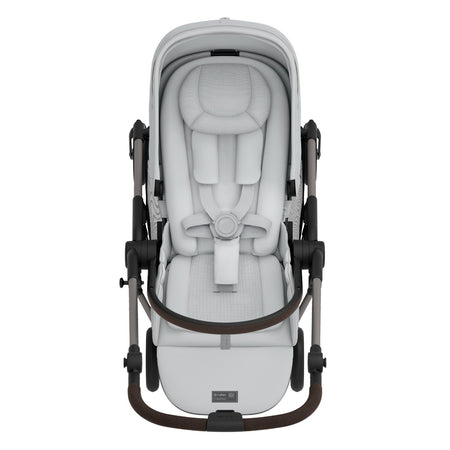 Passeggino Cybex Gold Melio Tpe e Manico Pelle-Fog Grey