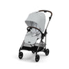 Passeggino Cybex Gold Melio Tpe e Manico Pelle-Fog Grey
