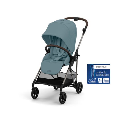 Passeggino Cybex Gold Melio Tpe e Manico Pelle