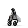 Passeggino Cybex Gold Melio Tpe e Manico Pelle-Fog Grey
