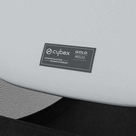 Passeggino Cybex Gold Melio Tpe e Manico Pelle-Fog Grey