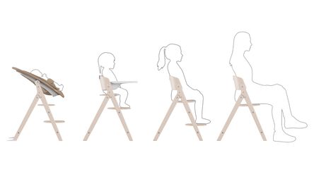 Seggiolone Cybex Gold Click & Fold Chair - Vari Colori