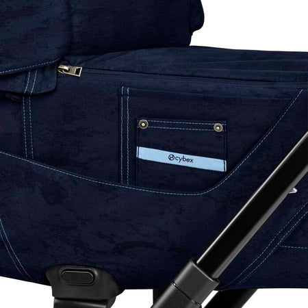 Navicella Lux Cybex Platinum Priam Rebellious Luxury Denim Blue