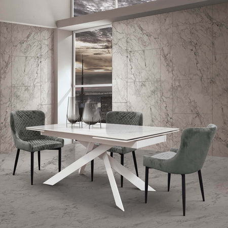 CYGNUS---tavolo-da-pranzo-allungabile-cm-90-x-160/200/240-x-76-Bianco-Milani-Home