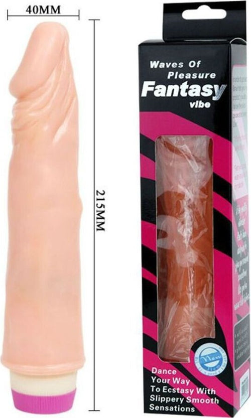 D-218754 Vibratore Waves Of Pleasure Per Principianti 21,5 Cm Salute e cura della persona/Erotismo e contraccezione/Sex toys/Vibratori/Vibratori realistici Kondorama - Martinsicuro, Commerciovirtuoso.it