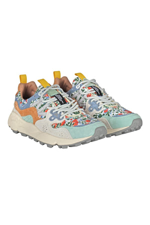 FLOWER MOUNTAIN Flower Mountain - Sneakers - 451027 - Fantasia Azzurro da donna