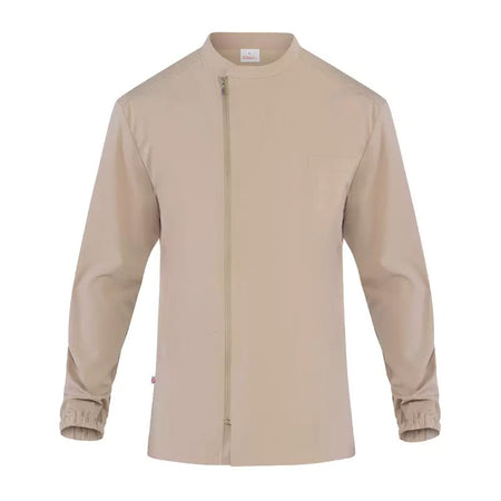 Casacca Davide Beige Casacca Uomo Medicale Elasticizzata Manica Lunga