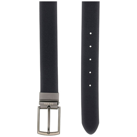 Guess cintura blu reversibile in vera pelle BM7823P5335BLN