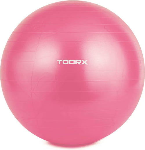 Toorx Palla da Ginnastica Antiscoppio 55 cm fucsia con pompa inclusa
