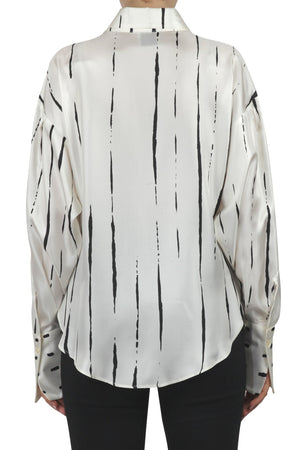 Alysi - Camicia - 451051 - Latte/Nero da donna