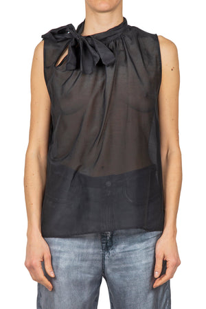 SOLOTRE Solotre - Top - 450759 - Nero da donna