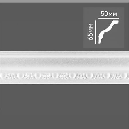 € 0,99ml *** STOCK *** Pacco da 90ml di cornice decorativa in polistirene compatto XPS 50X65mm D101/80 - Eternal Parquet