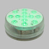Disco sommergibile con led a luce RGB multicolore Ø8,5cm a batterie