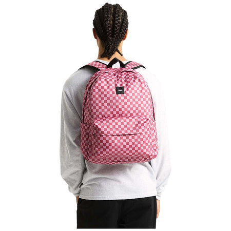 Vans zaino Old Skool Check rosa VN000H4XZRY