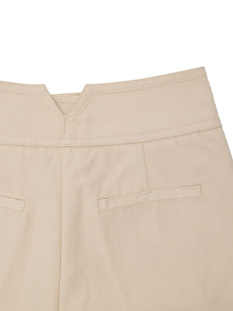 CULT GAIA Pantaloni Cipria con Fascia in Vita Cult Gaia da donna