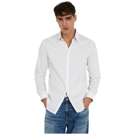 Guess camicia bianca slim M1YH20-W7ZK1