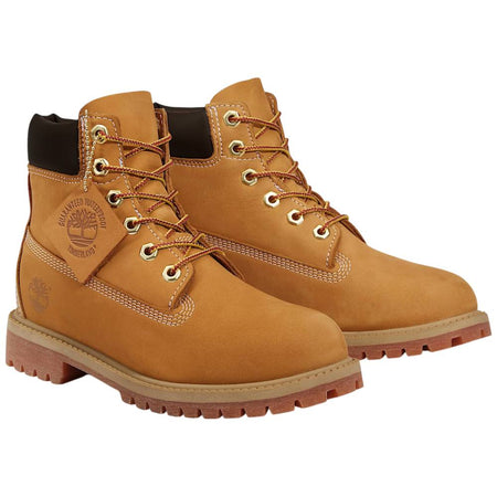 Timberland Premium 6 INCH LACE UP WATERPROOF BOOT WHEAT junior