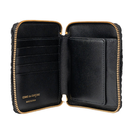 COMME DES GARCONS WALLET Fat Tortoise Wallet in Black da donna