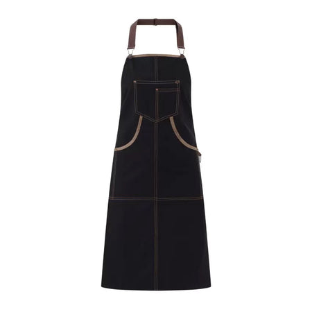 Grembiule Naxos Nero Grembiule Pettorina Cameriere pub Trattoria