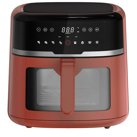 TOGNANA Friggitrice ad Aria 8,3 L Rosso Mela Plastica-Acciaio Rosso