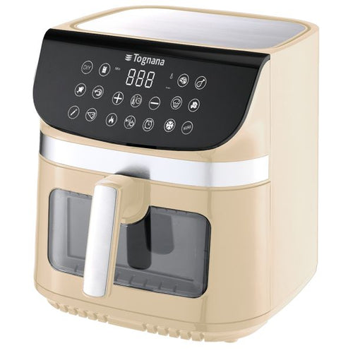 TOGNANA Friggitrice ad Aria 9 L Champagne Plastica-Acciaio Beige