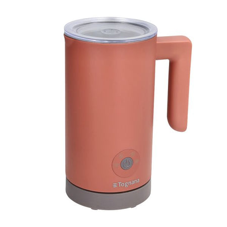 TOGNANA Montalatte Elettrico Rosso Mela Plastica-Acciaio Inox Rosso