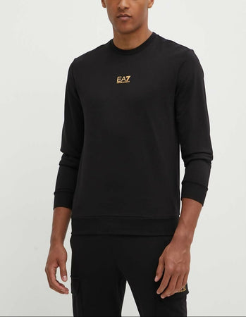 Armani EA7 Felpa Uomo Senza Cappuccio Girocollo