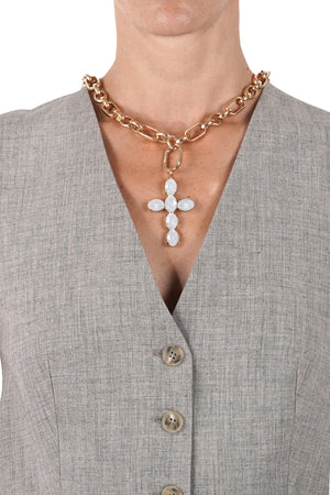 ALEVA' BIJOUX Aleva' Bijoux - Ciondolo - 461300 - Oro/Bianco da donna