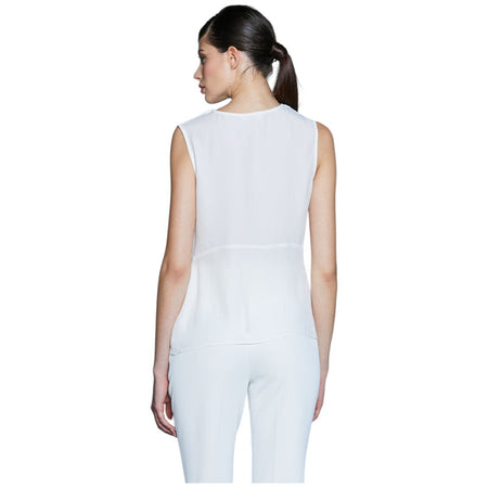 Relish blusa bianca con collana COLLEC RCP2503445003 Camicie Relish