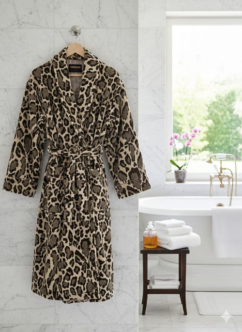 Accappatoio Linx L/XL Roberto Cavalli Brown Cotone