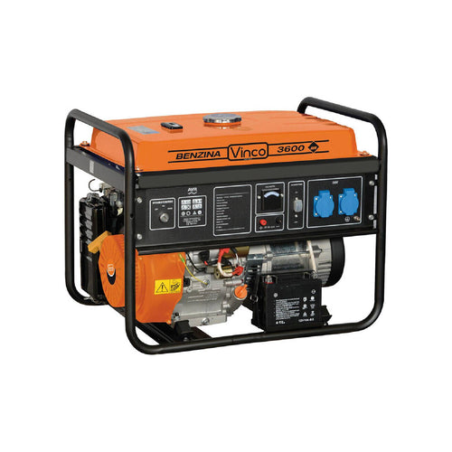 Generatore BDL3000CXS motore a 4 tempi monofase con funzionamento a benzina ed avviamento elettrico 2,8 KW Hp 6,5