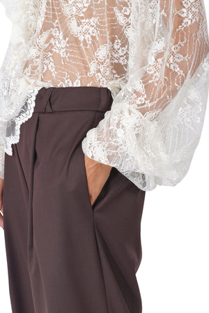 SO ALLURE So Allure - Pantalone - 460546 - Cioccolato da donna