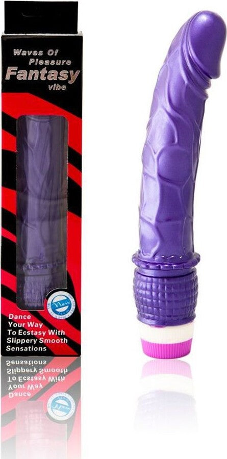 D47-194158 Waves Of Pleasure Fantasy Vibe Fallo Realistico Economico Morbido Vibraotre Viola 23 Cm Salute e cura della persona/Erotismo e contraccezione/Sex toys/Vibratori/Vibratori classici Kondorama - Martinsicuro, Commerciovirtuoso.it