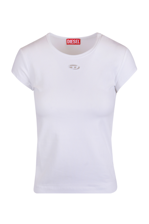 DIESEL - T-shirt - 470070 - Bianco da donna