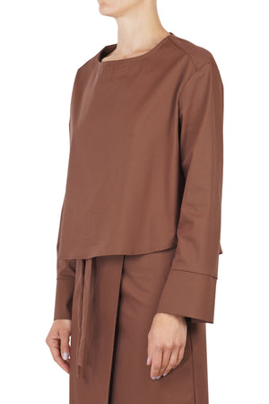 SO ALLURE So Allure - Blusa - 451632 - Cioccolato da donna