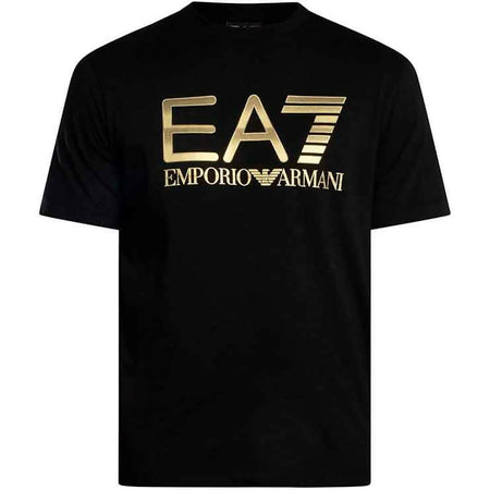 Emporio Armani T-Shirt Uomo Logo Series in Cotone Con Maxi Logo