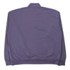 AURALEE Elastic High Gauge Sweat Half Zip P/O in Purple da uomo