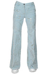 I LOVE MY PANTS I Love My Pants - Pantalone - 441668 - Celeste da donna