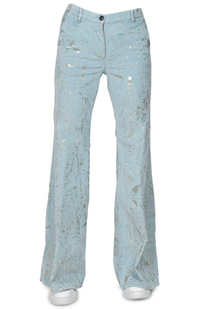 I LOVE MY PANTS I Love My Pants - Pantalone - 441668 - Celeste da donna