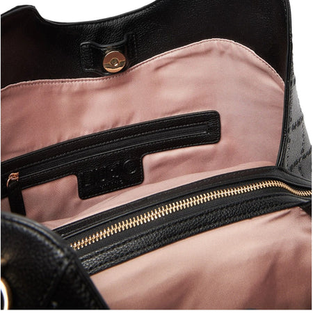 Liu Jo borsa satchel nera grande AF5054E0538-22222