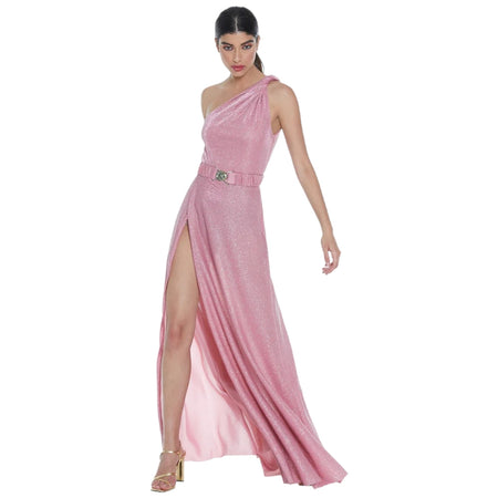 Relish vestito lungo rosa Alsaf