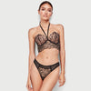Completo Intimo Gisela Bustier Push-Up Coppa C