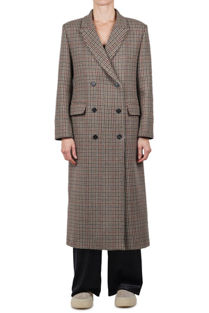 JUCCA Jucca - Cappotto - 461654 - Fantasia Beige da donna